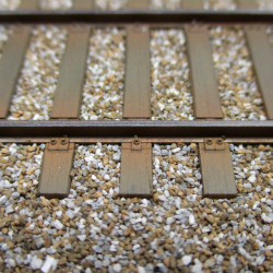 SNCF C75 - 18m_31 traverses - Pose élastique sans selles 3 griffons N1