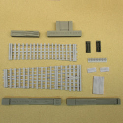 SNCF - Tg 0.13 Extra-court - modèle 61- Branchement 2 voies  - cœur en rails assemblés - Code 60