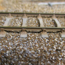 MIDI - 11 et 22 m - Voie DC à traverses béton type ORION- Avec rails en code 60