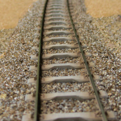 MIDI - 11 et 22 m - Voie DC à traverses béton type ORION- Avec rails en code 60