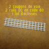 MIDI - 11 et 22 m - Voie DC à traverses béton type ORION- Avec rails en code 60