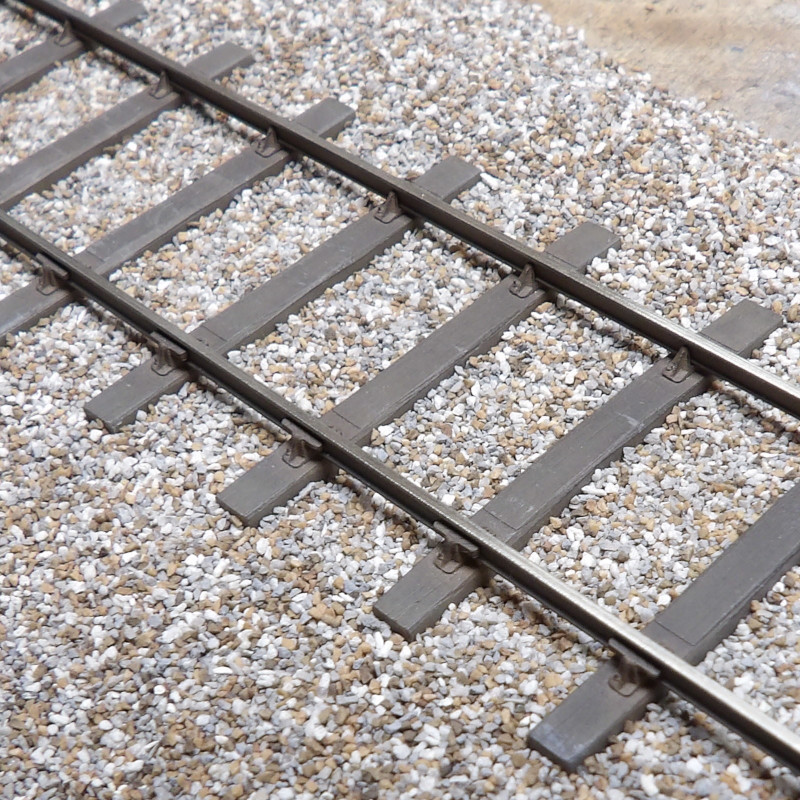 PO - 38 Kg - Voie de 5,5 m - avec rails en code 60