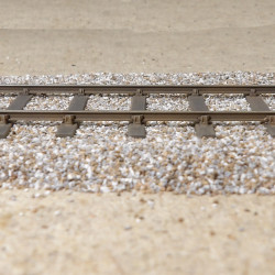 PO - 38 Kg - Voie de 22 m sur 24 traverses - Avec rails en code 60