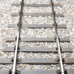 PO - 38 Kg - Voie de 22 m sur 24 traverses - Avec rails en code 60