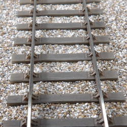 PO - 38/42 Kg - Voie de 11 m sur 14 traverses - Avec rails en code 60