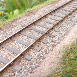 PO - 38/42 Kg - Voie de 16,5 m sur 22 traverses - A joints décalés - Avec rails en code 60