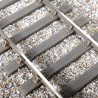 PO - 42 Kg - Voie de 16,5 m sur 24 ou 27 traverses - Avec rails en code 60