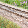PO - 42 Kg - Voie de 16,5 m sur 24 ou 27 traverses - Avec rails en code 60