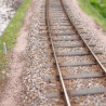 PO - 42 Kg - Voie de 16,5 m sur 24 ou 27 traverses - Avec rails en code 60