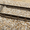 Longrine PO pour pont métallique ou fosse - Pour rail code 60