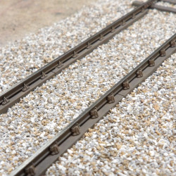 Longrine PO pour pont métallique ou fosse - Pour rail code 60