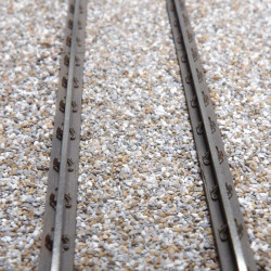 Longrine PO pour pont métallique ou fosse - Pour rail code 60