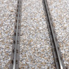 Longrine PO pour pont métallique ou fosse - Pour rail code 60
