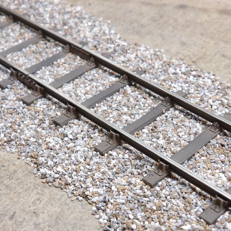 Voie Metrique DC (double-champignon) 8 m - 10 traverses - avec rails code 60