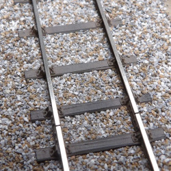Voie Metrique DC (double-champignon) 8 m - 10 traverses - avec rails code 60