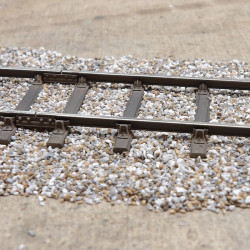 Voie Metrique DC (double-champignon) 8 m - 10 traverses - avec rails code 60