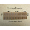 SNCF - Eclisses unifiées 4 trous - Anciens Profils